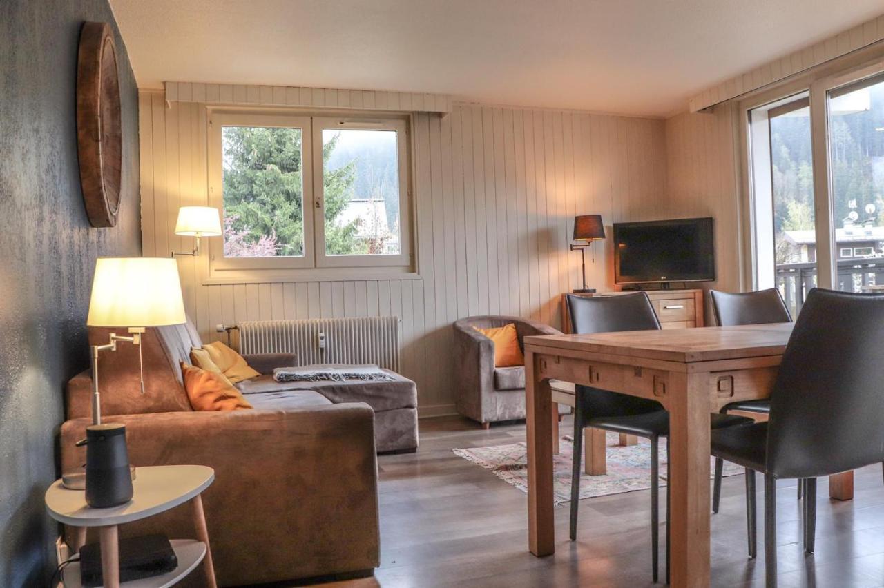 Appartement Lyret Centre Chamonix, Vue D'Exception Exteriér fotografie