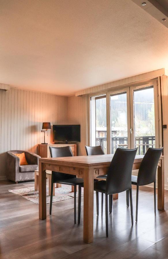 Appartement Lyret Centre Chamonix, Vue D'Exception Exteriér fotografie